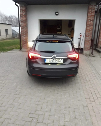 Opel Insignia cena 43900 przebieg: 129272, rok produkcji 2014 z Lublin małe 106